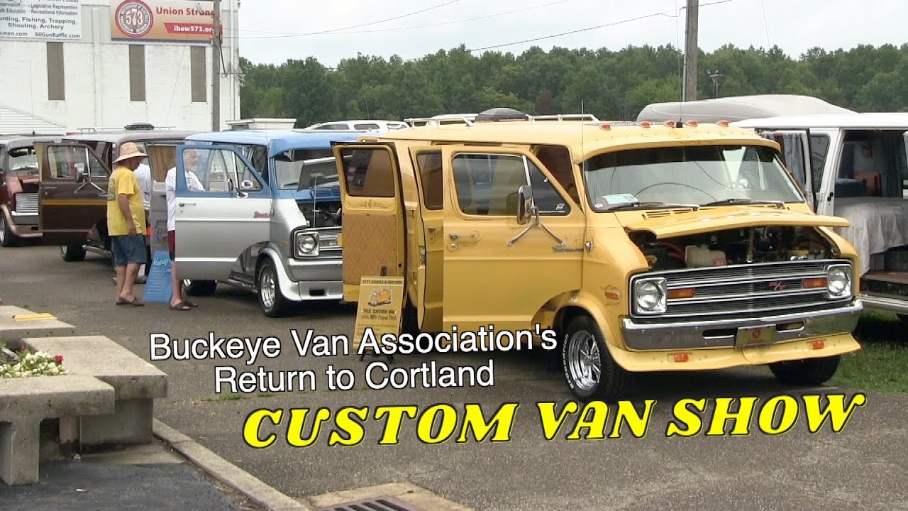 Custom Van Show at Buckley Van Association's, 