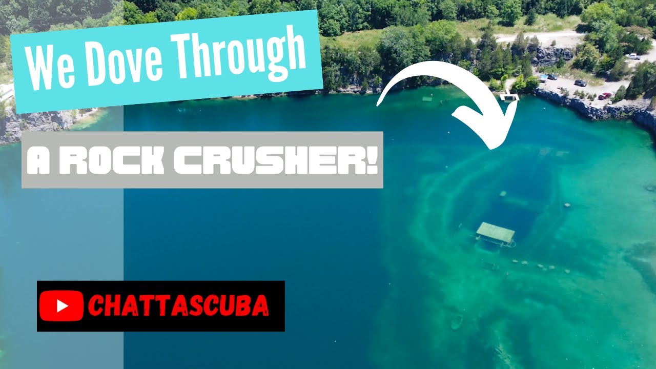 Martha's Quarry-Diving Through a Rock Crusher (CLOSED)
