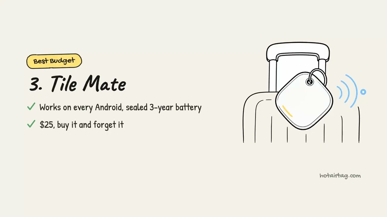 The 5 Best Luggage Trackers for Android in 2026 (AirTag Won't Work)
