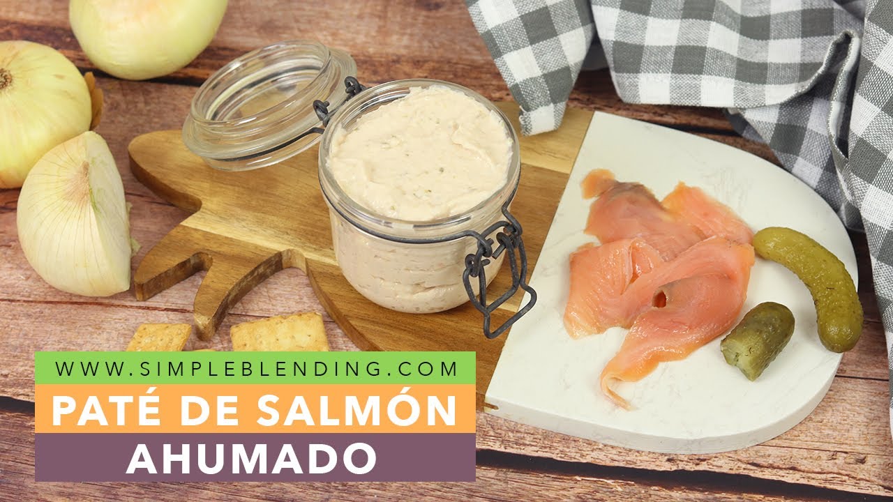PATE DE SALMÓN EN 5 MINUTOS | Delicioso paté casero de salmón y queso crema