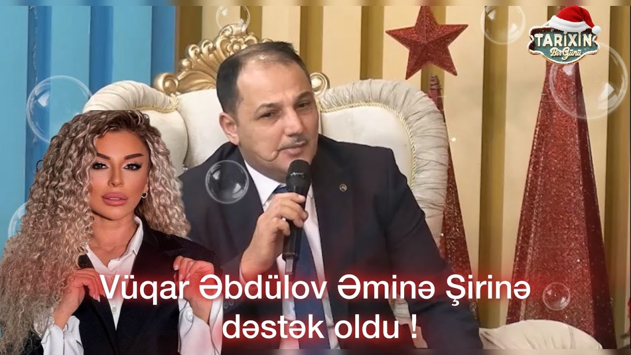 Vüqar Əbdülov Tacir Şahmalıoğlu ilə müğənni Əminə Şirin arasında olan Qalmaqaldan danışdı !