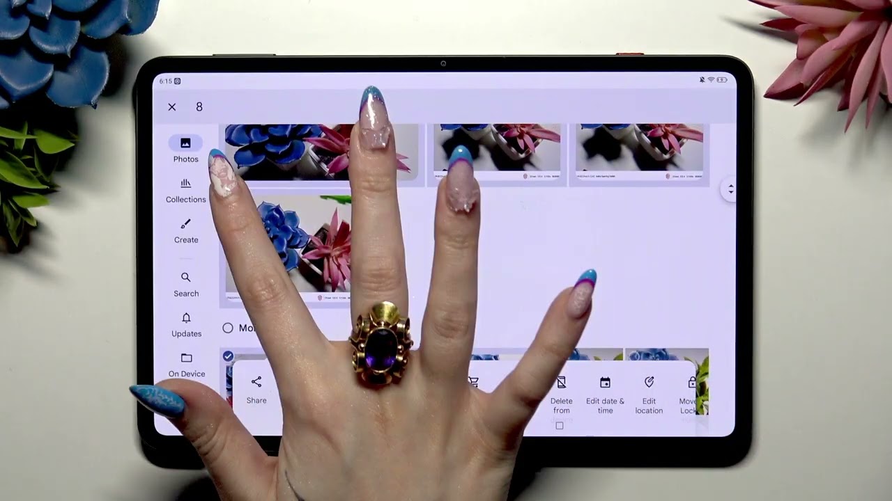 ZTE Nubia Red Magic Tablet – How to Select & Delete Multiple Photos