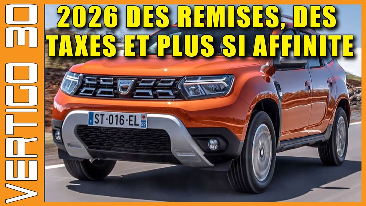 🟣🟡 2026 des REMISES des TAXES et PLUS si AFFINITE 🟡🟣