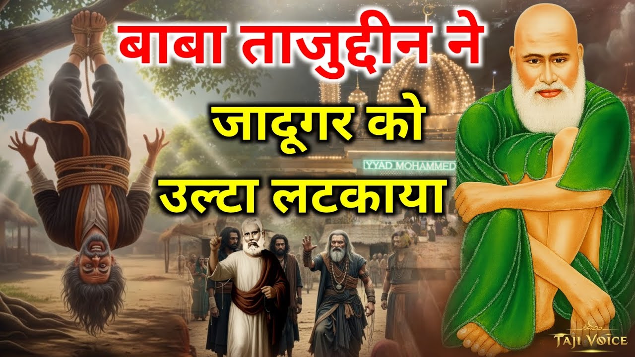 Jadugar Ka Guroor Toota! Baba Tajuddin R.A Ne Ped Par Ulta Latka Kar Kaisa Sabak Sikhaya
