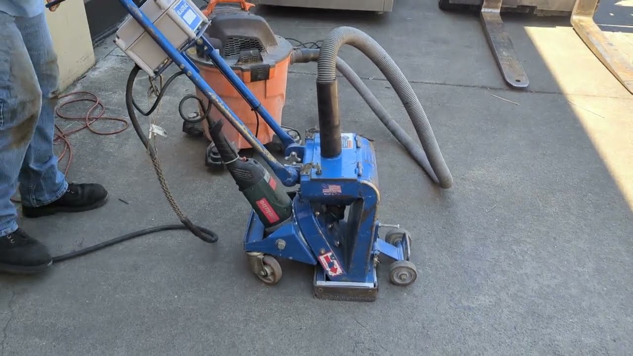 Blastrac 1-8DEZ Concrete Floor 8