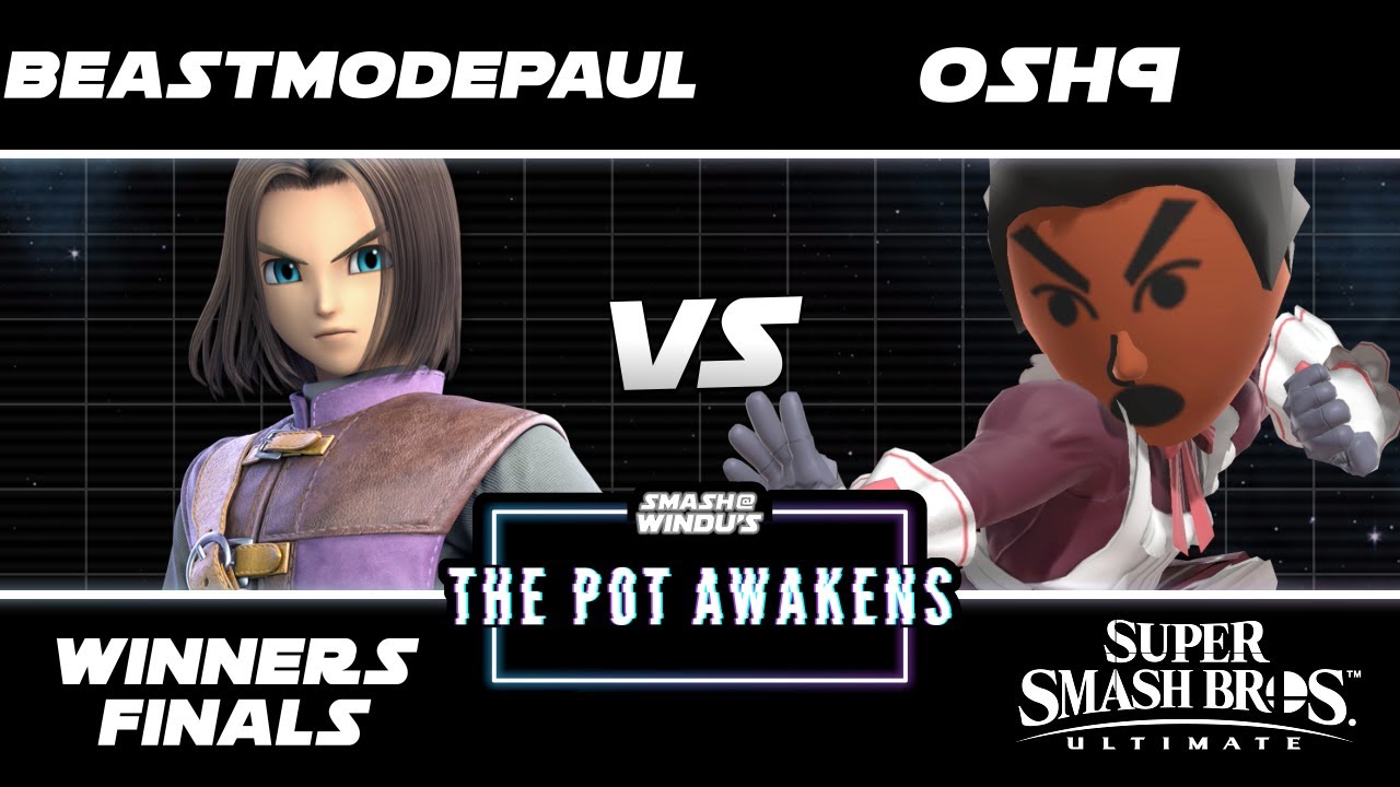 TPA #8 - BeastModePaul (Hero) vs Osh9 (Mii Brawler) - Winners Finals SSBU