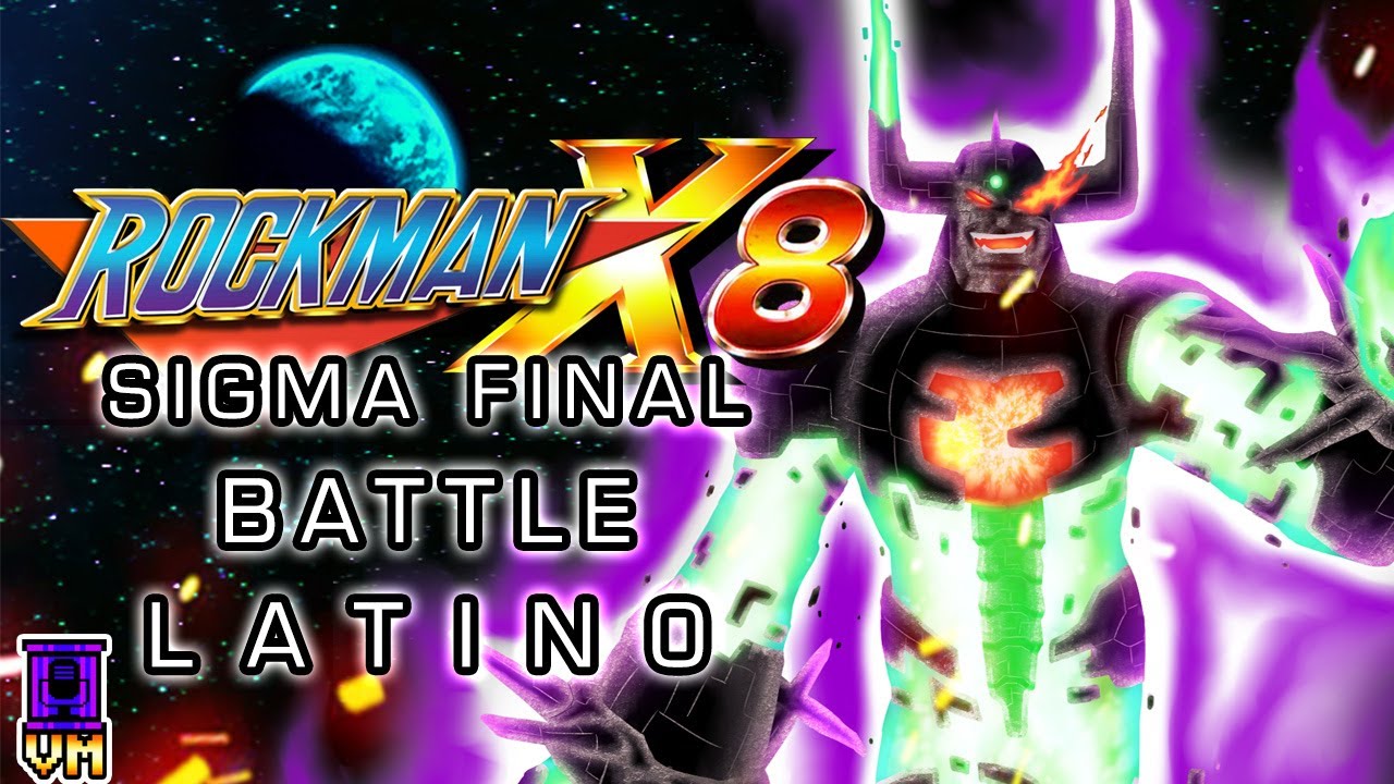 Rockman X8  - Sigma Final Battle Latino Sub English