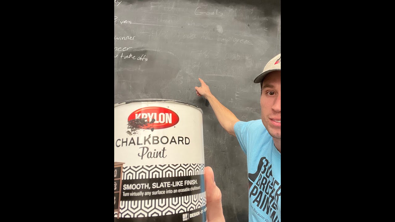 Does chalkboard paint really work?