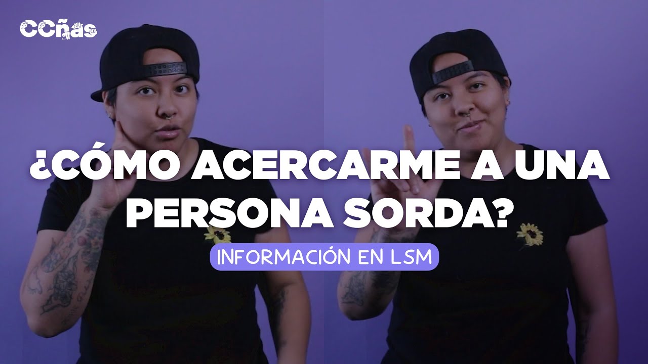 ¿CÓMO decir TE AMO en LENGUA DE SEÑAS MEXICANA? | CCÑAS