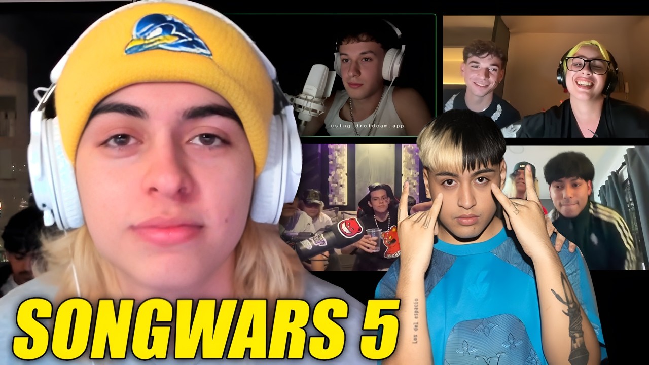 SONGWARS 5 ft. Tiago PZK, TKMAMI, Caos!, slimesanti, luxholonso, KevTK