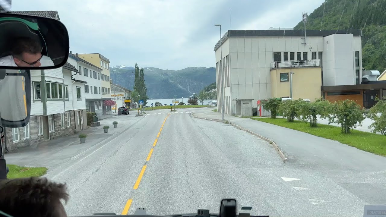 Stordal, Norway - Driving Through Stordal (2022)
