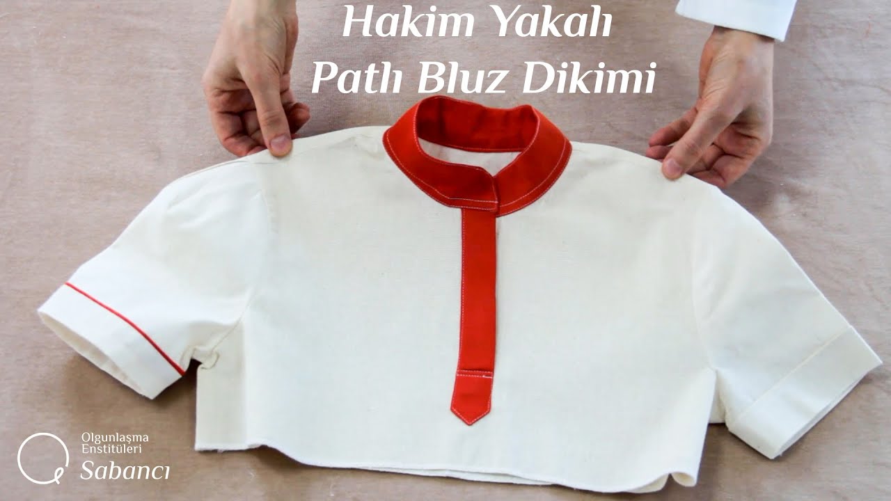 Hakim Yakalı Patlı Bluz
