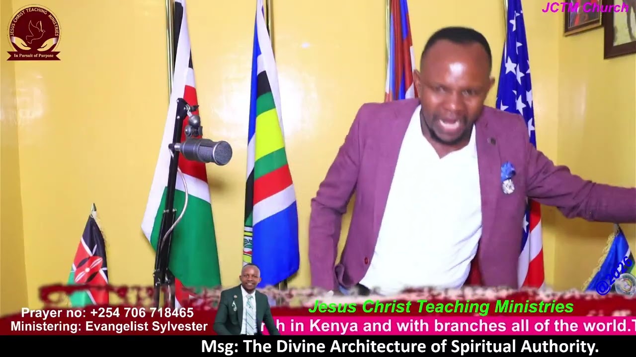 Msg: The Divine Architecture of Spiritual Authority by  Evangelist Sylvester Philip.