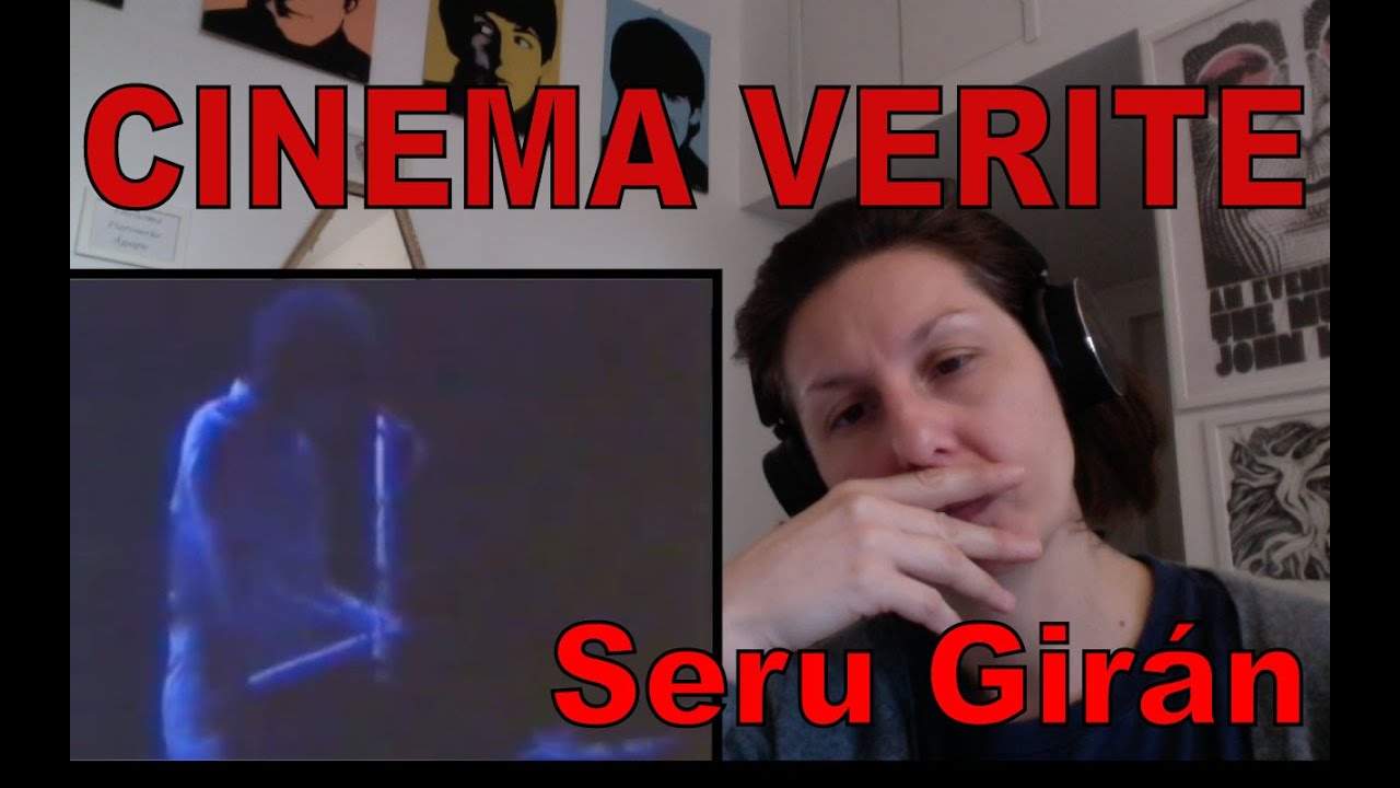 ✅ITALIANA REACCIONA A CINEMA VERITE | SERU GIRAN |EN VIVO 1981 (OBRAS)