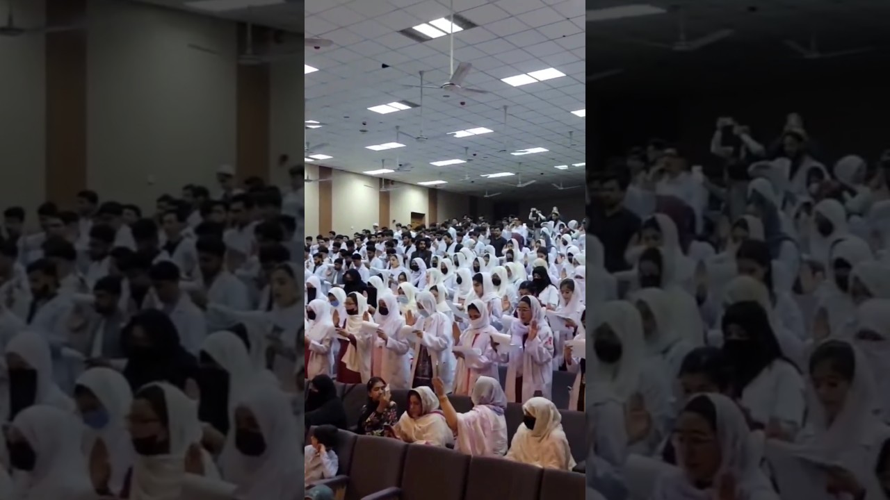 KMC white coat ceremony batch-30 2025✨ #whitecoatceremony #mdcat #mbbs #motivation #doctor #kmc