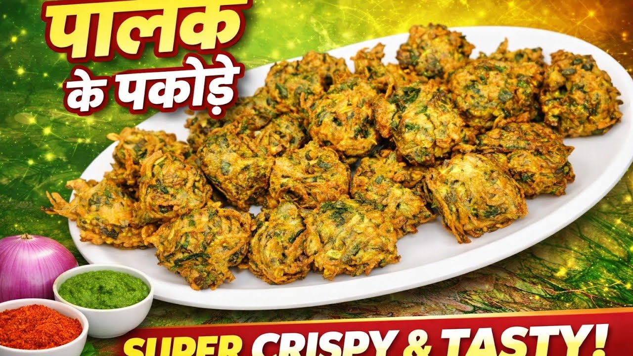 RAMZAN SPECIAL RECIPE2026 PALAK K PAKODE  AAP BHI TRY KREIN (30/1/26FRI3:51PM)