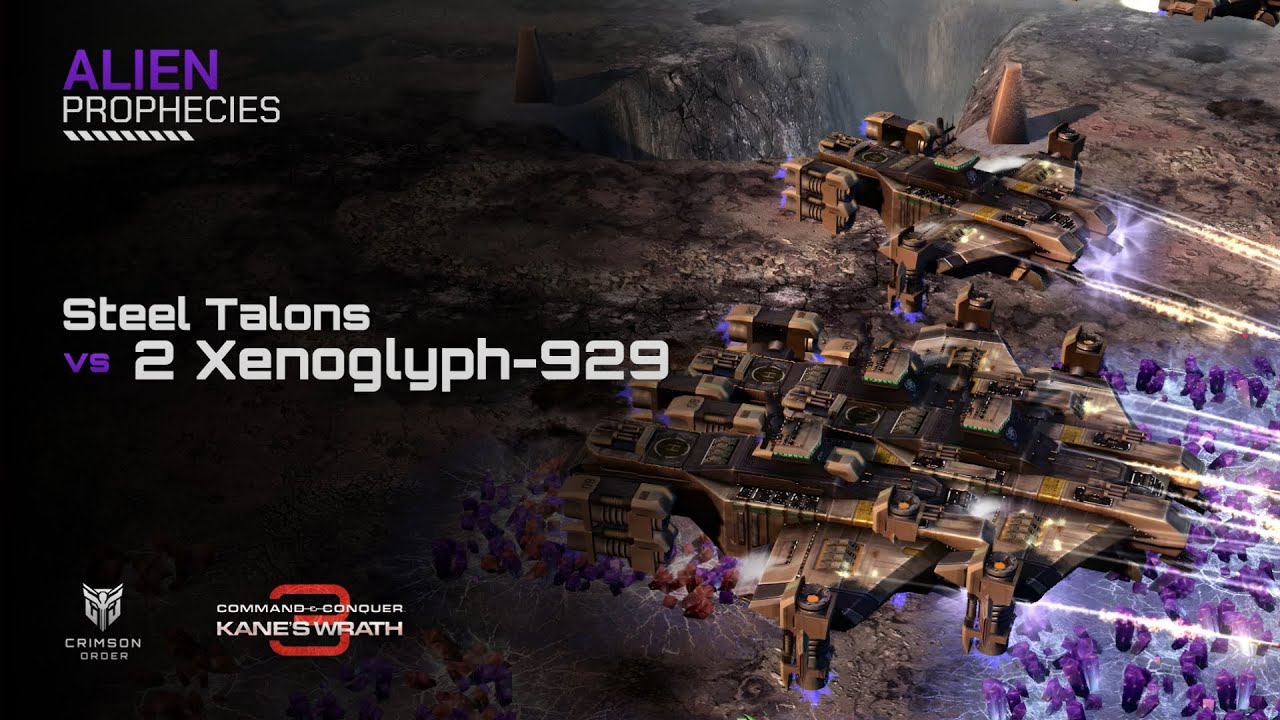 Гнев Кейна [мод Alien Prophecies] — Стальные когти против 2 Xenoglyph-929 Brutal AI