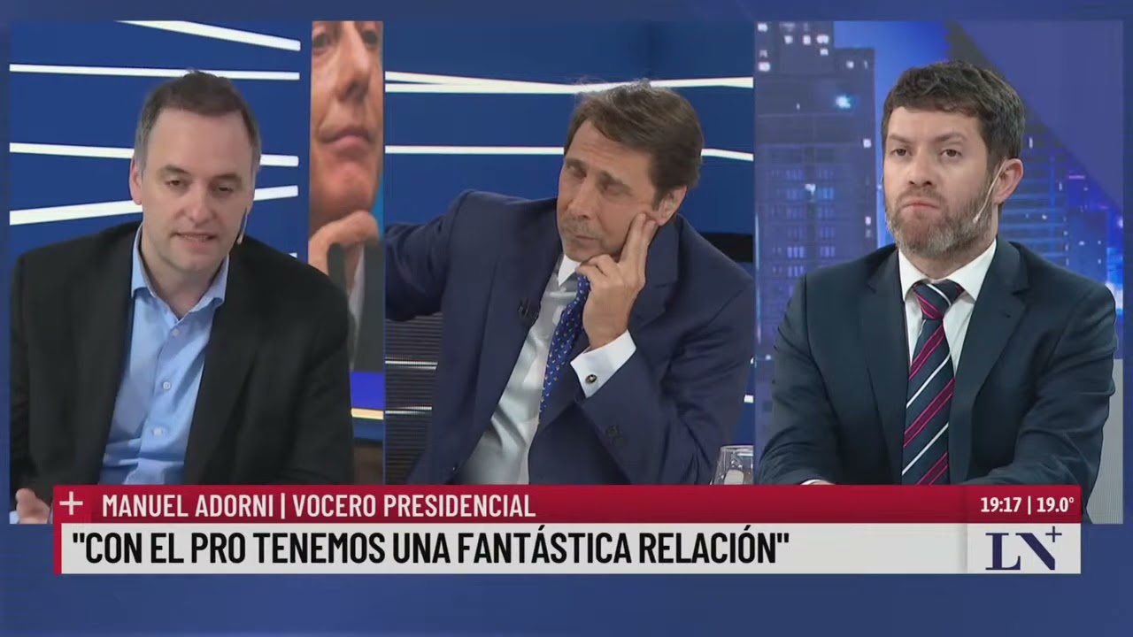 Manuel Adorni, a horas del debate en Diputados por el veto: 