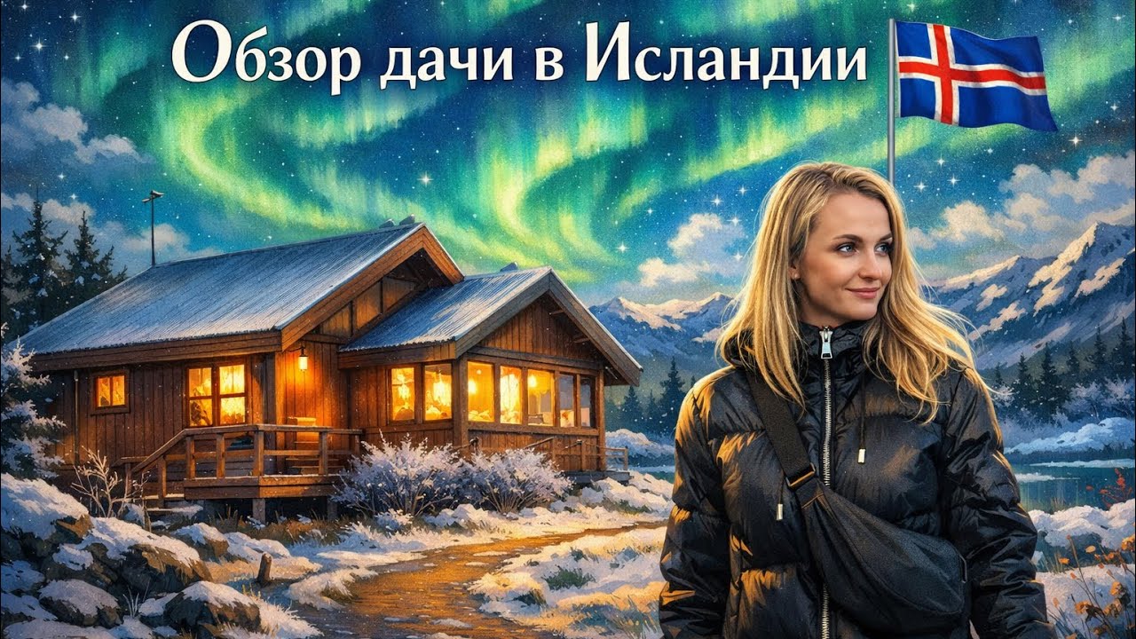 Исландия: Исландская дача, как отдыхают исландцы на выходных, новая лагуна Laugarás Lagoon 
