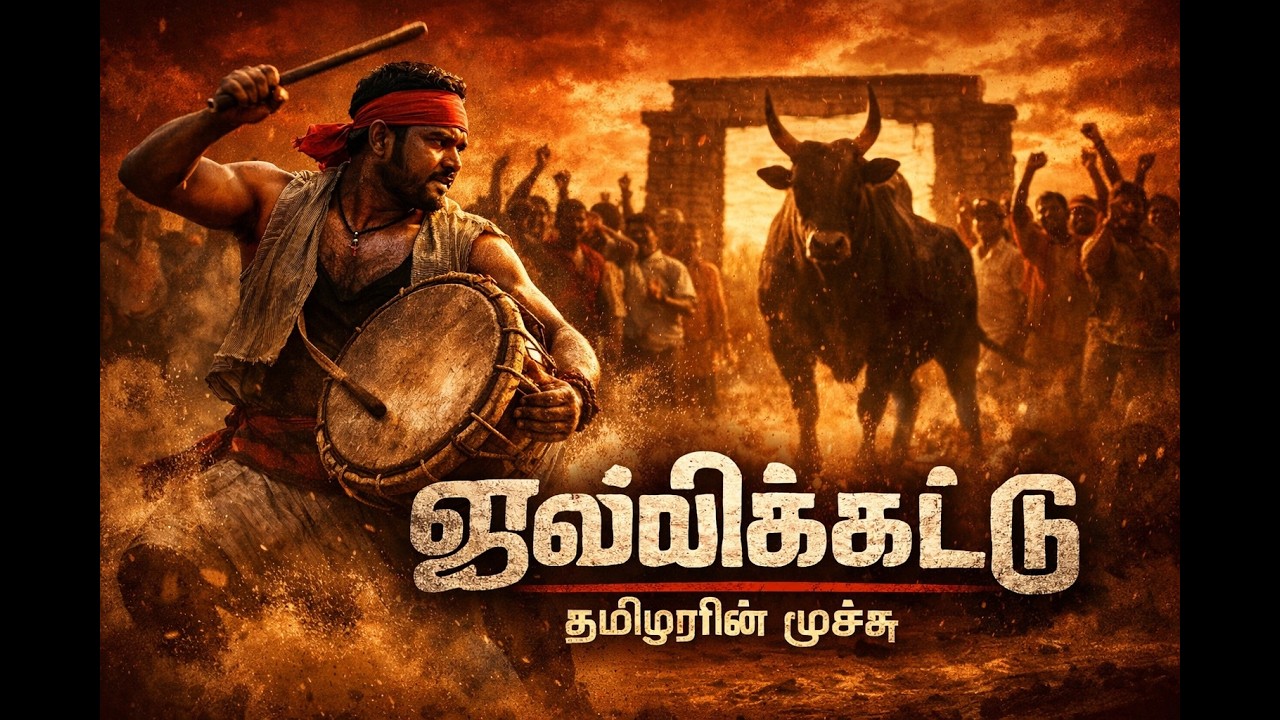 ஜல்லிக்கட்டு – தமிழரின் மூச்சு | Jallikattu Anthem | Jallikattu Spirit |வாடிவாசல்! வீர வாசல்!