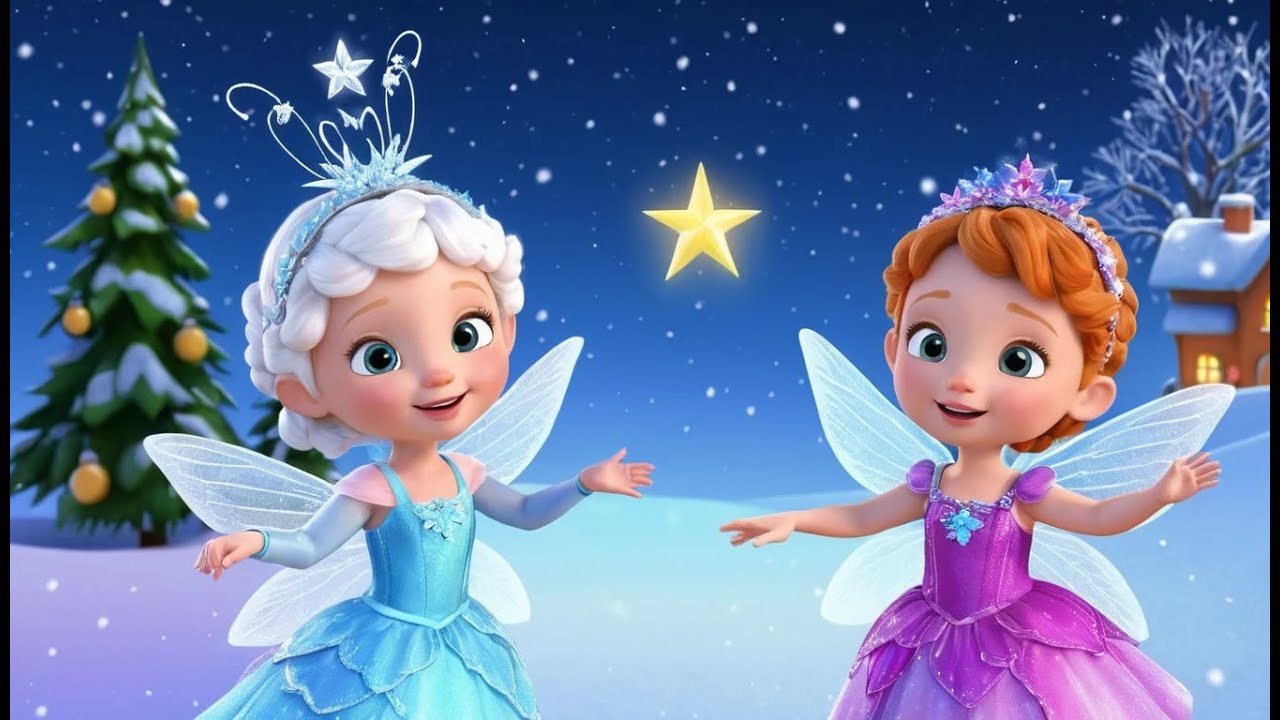 Сверкающий снежный танец Снежной Феи ❄️✨
