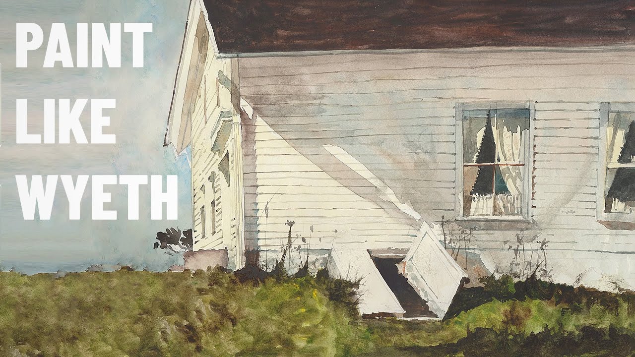 Andrew Wyeth Painting : Studying Watercolor Techniques