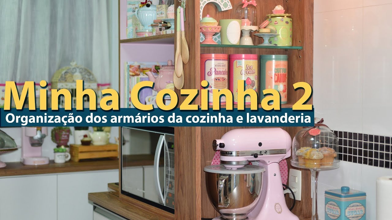 Vida Real | Um tour pelos meus armários da cozinha e lavanderia