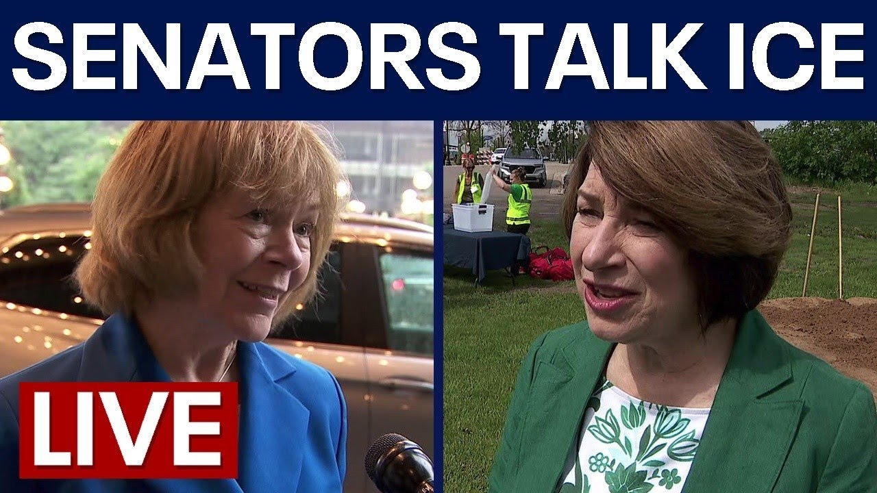 LIVE | Senators Amy Klobuchar, Tina Smith talk ICE on Senate floor