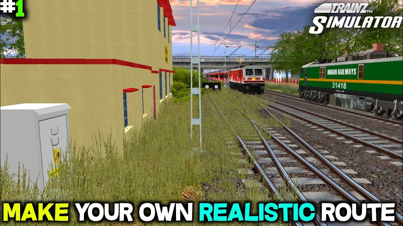 ❣️HOW TO MAKE ROUTE IN TRAINZ SIMULATOR