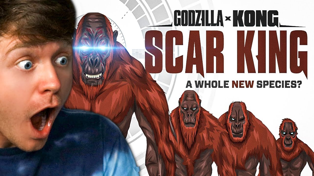 Is SCAR KING a NEW SPECIES in GODZILLA x KONG!?