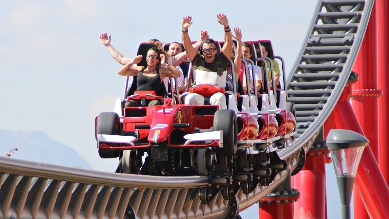 Red Force - The tallest and fastest Roller Coaster in Europe!