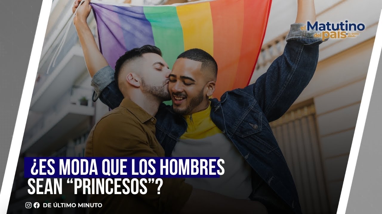 ¿ES MODA QUE LOS HOMBRES SEAN “PRINCESOS”?