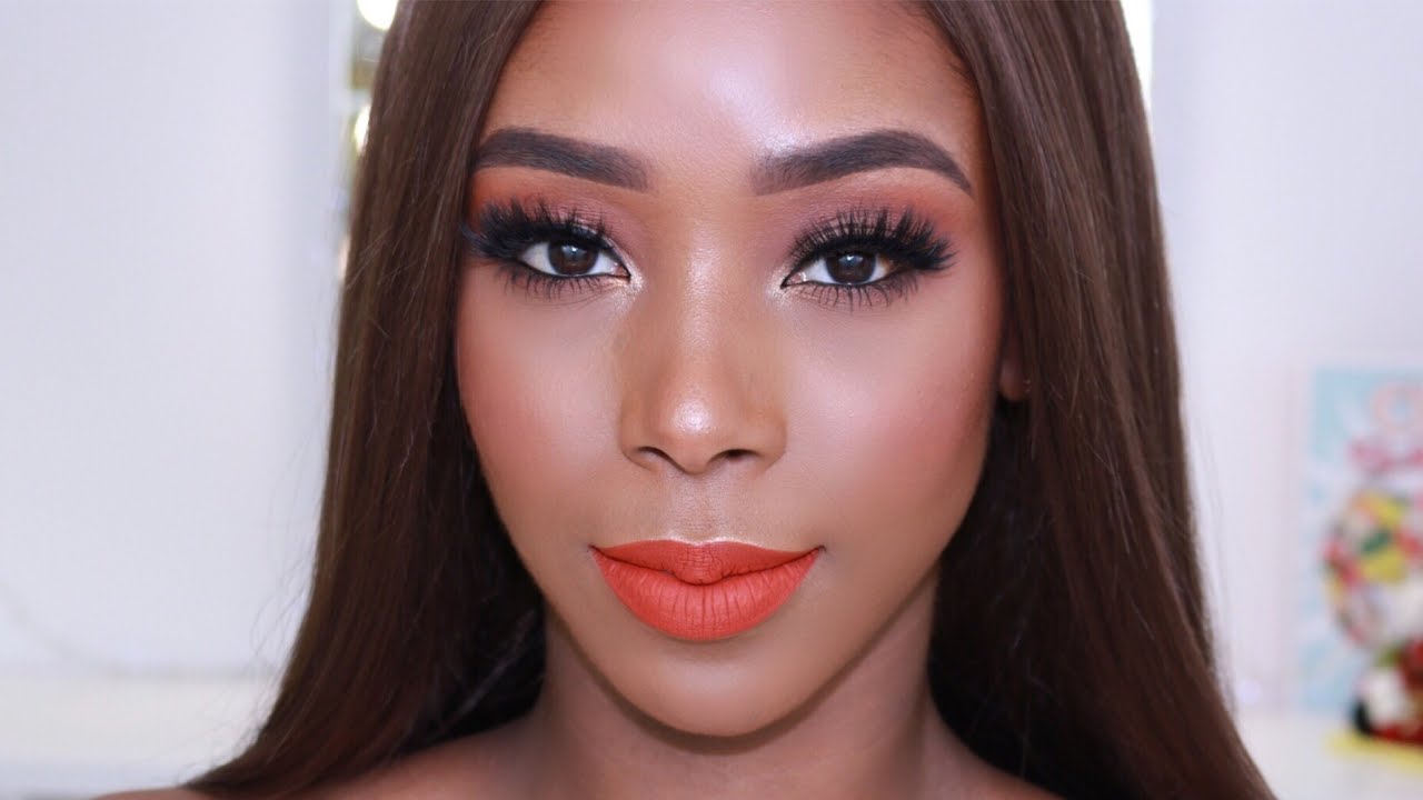 MAQUILLAJE PARA PIEL OSCURA, MORENA, NEGRA PASO A PASO | Mary Pulido