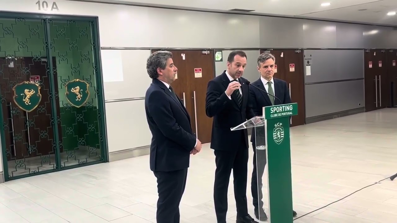 Frederico Varandas reeleito presidente do Sporting: o discurso de vitória na íntegra