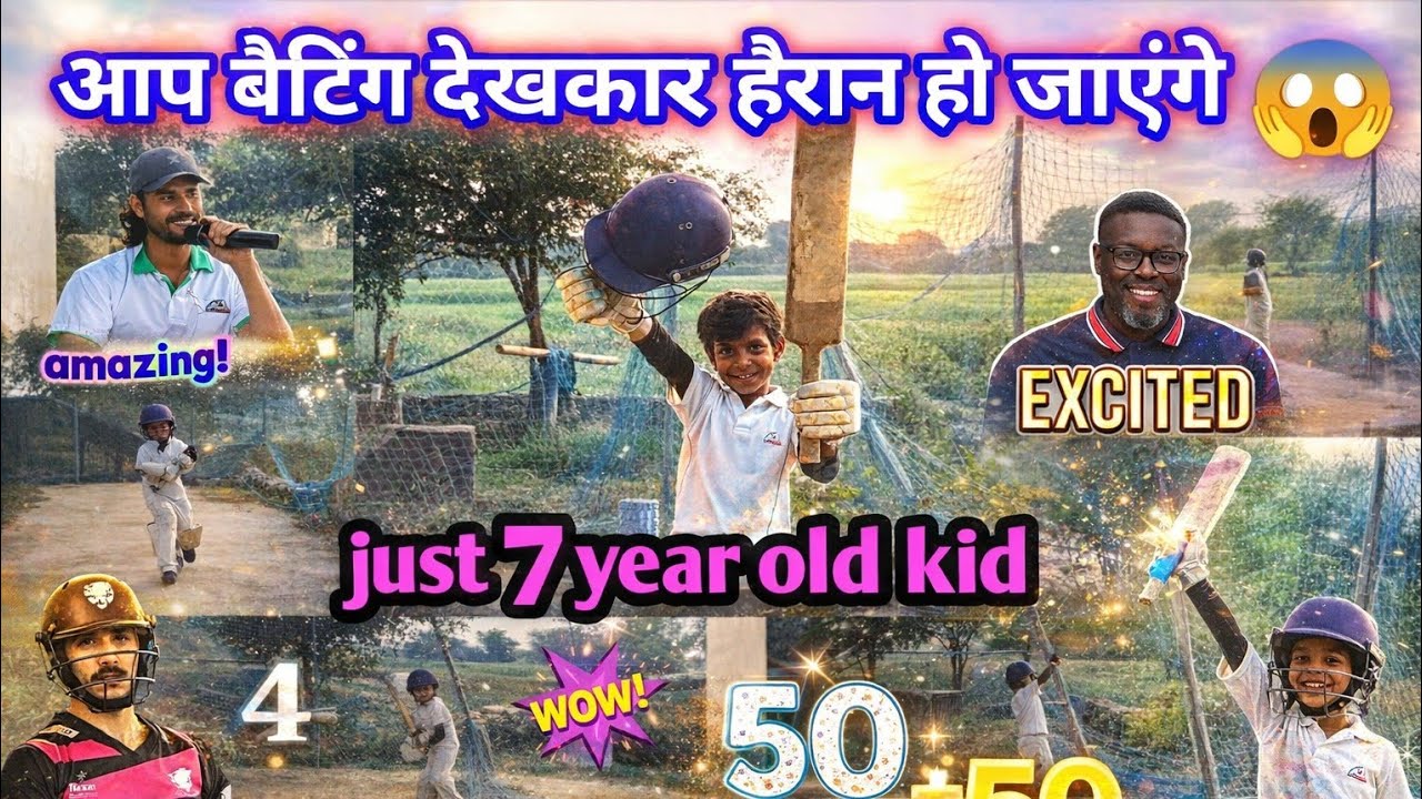 क्रिकेट का यह टैलेंट अगर आपने नहीं तो आपने कुछ भी नहीं देखा , बैटिंग कर देगी आपको हैरान 😱