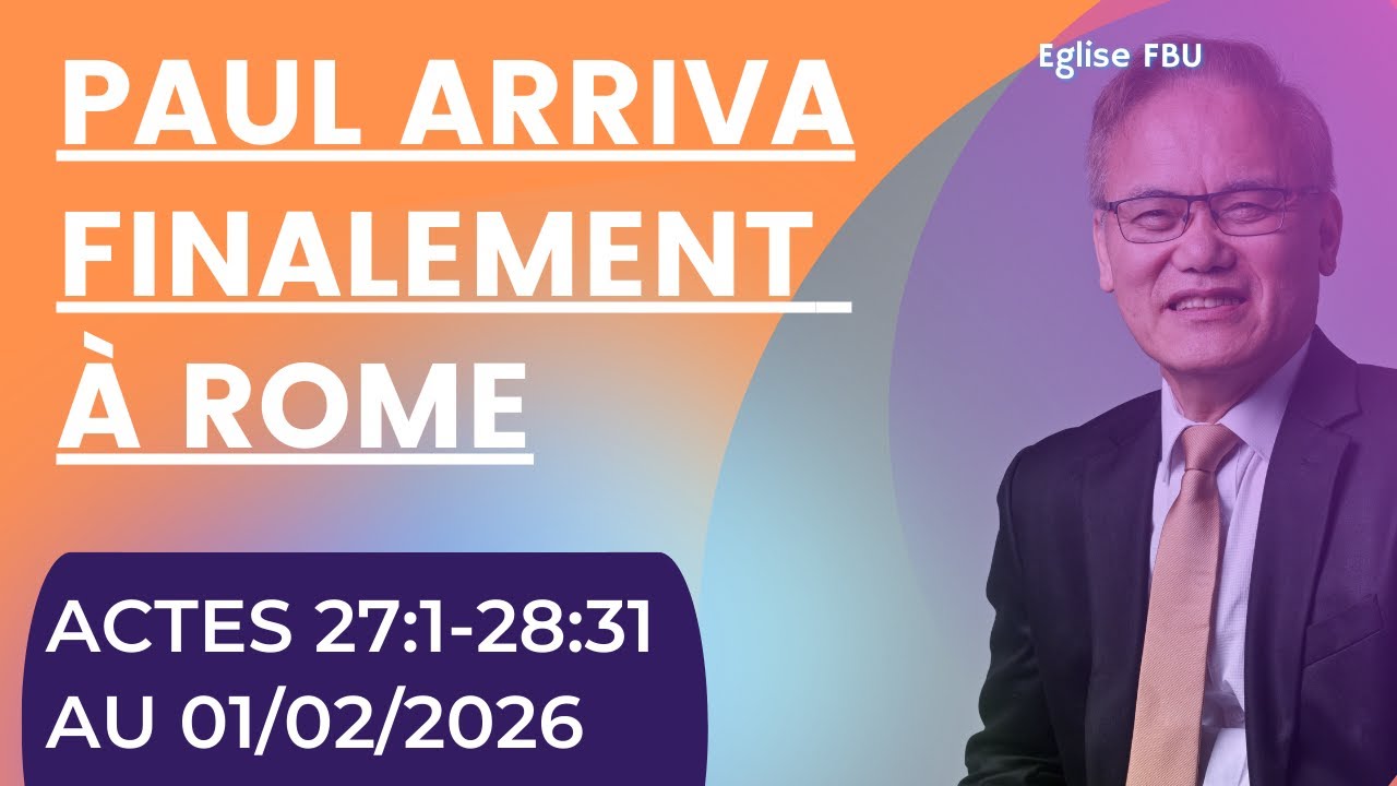 Culte: Paul arriva finalement à Rome