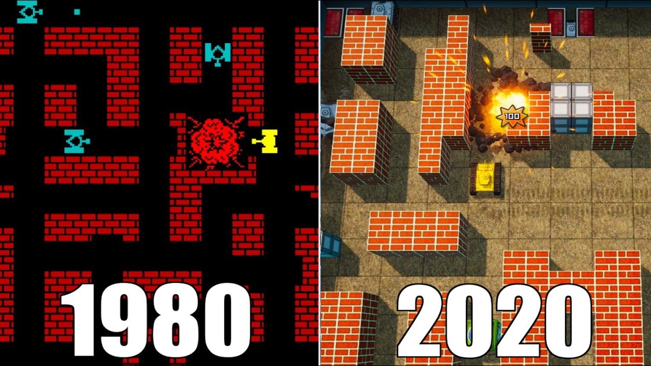 Evolution of Tank Battalion (Battle City) Games [1980-2020]