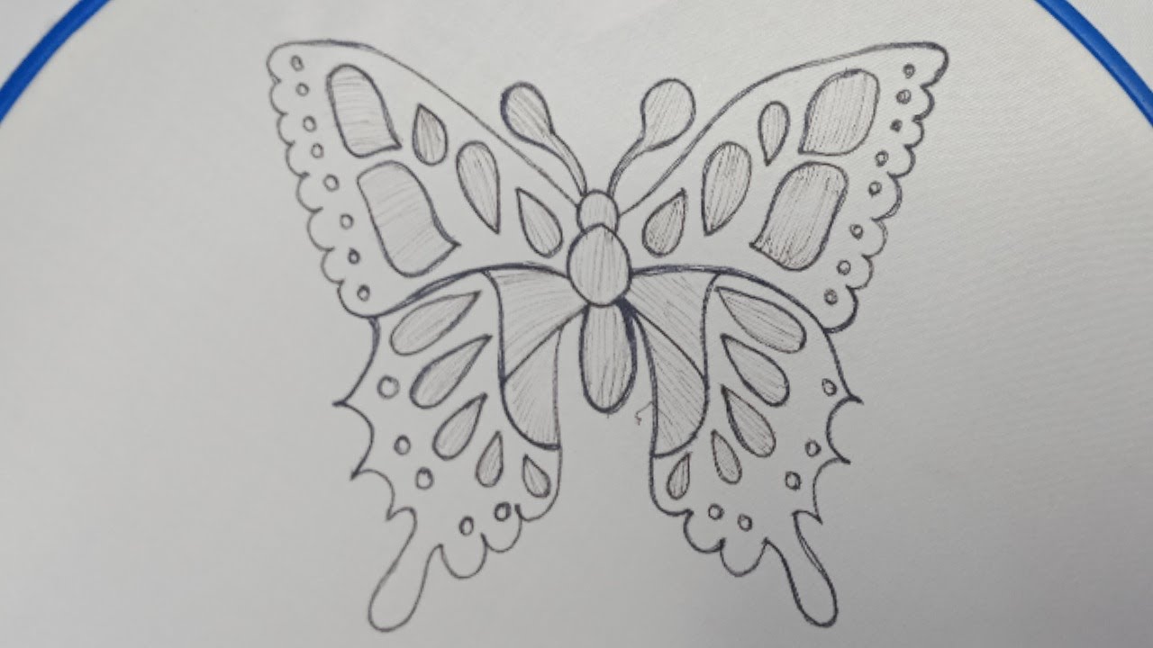 Hand Embroidery, Beautiful Butterfly Embroidery, Easy Hand Embroidery Tutorial