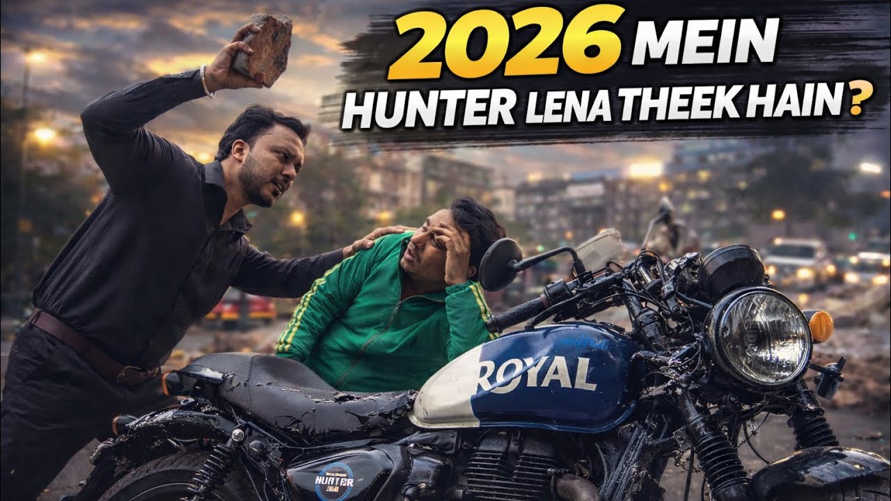🤯2026 Mein { Hunter 350} Lena Sahi Faisla Tha? 🤔 { Full Honest Review Royal Enfeild Hunter 350cc }