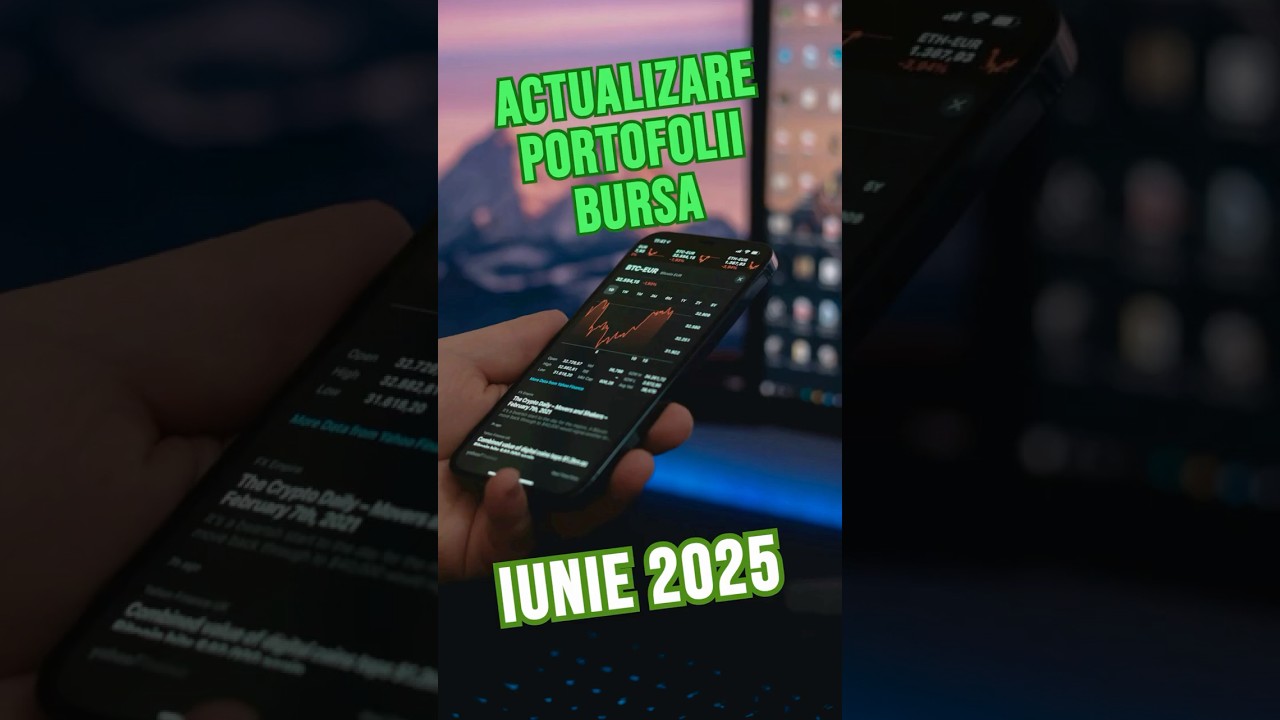 Evolutie portofolii BVB si bursa internationala Iunie 2025 #shorts