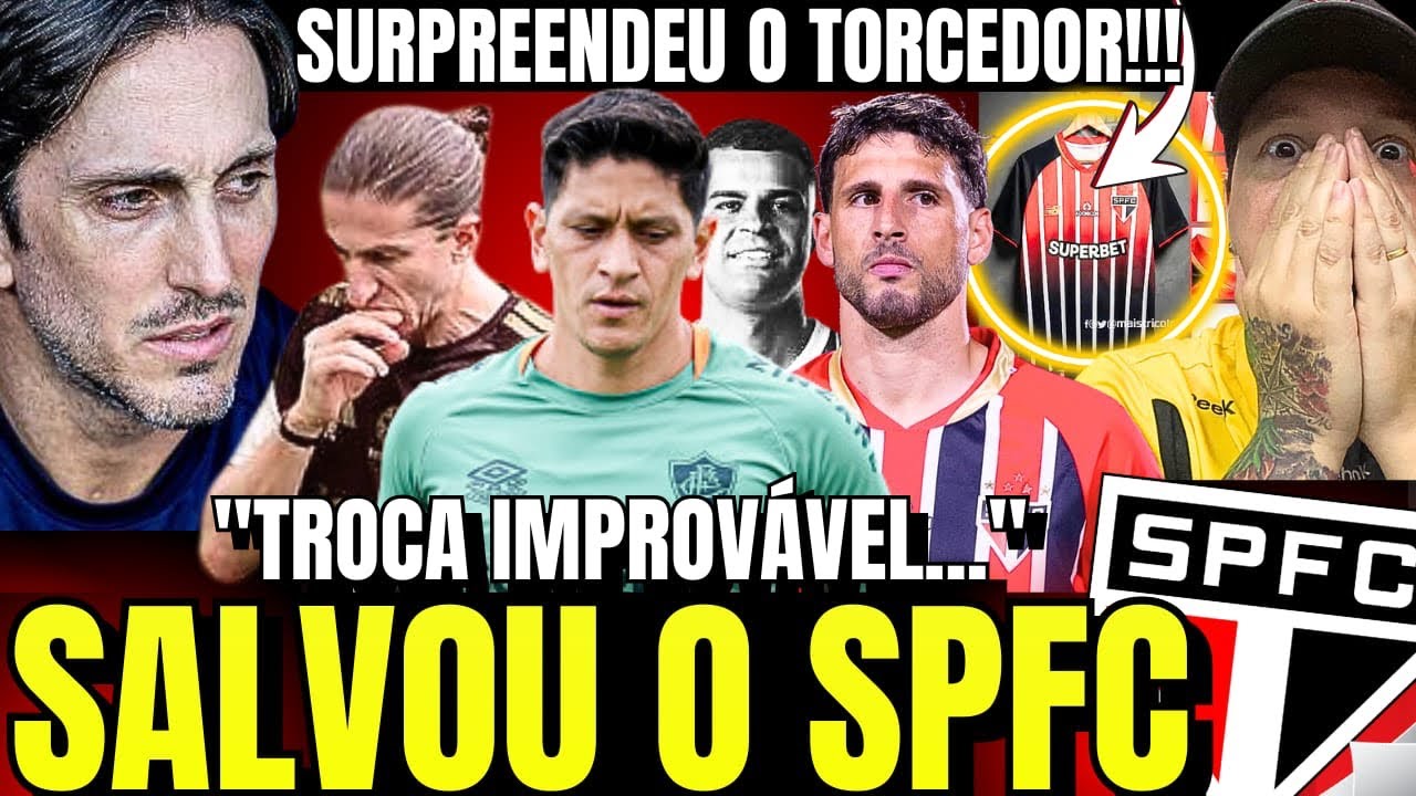 OPAAA! SPFC FOI SALVO POR UM “HERÓI IMPROVÁVEL”! | NOVIDADE POLEMICA + CALLERI | RIVAL DEMITIU O…