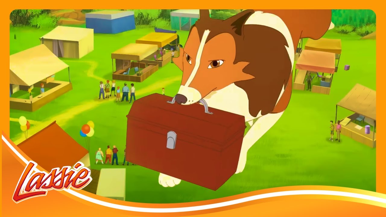 Lassie & Harvey Save the Science Fair! 🐶 | The New Adventures of Lassie | Cartoons For Kids