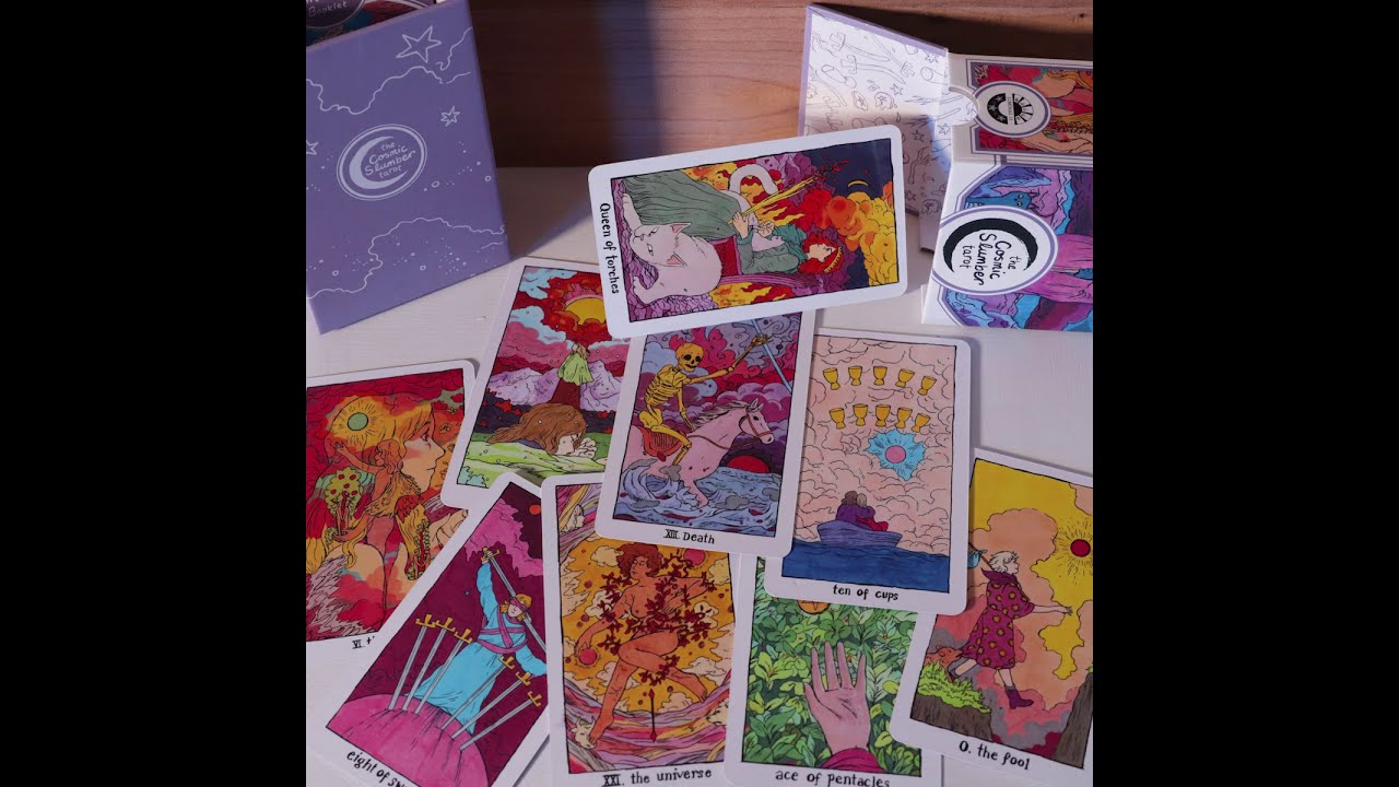 The Cosmic Slumber Tarot by Tillie Walden (Stop Motion)