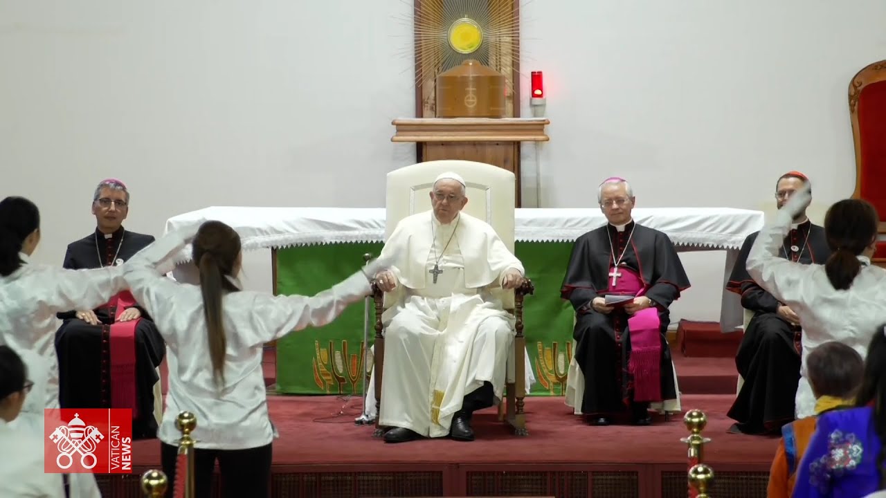 HIGHLIGHTS &ndash; Ulaanbaatar, Meeting with Pastoral Ministers, 2 September 2023, Pope Francis
