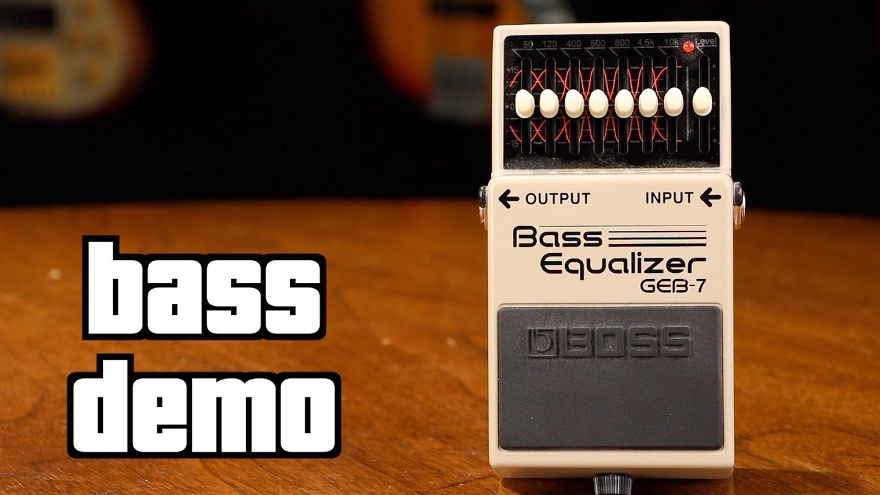 Boss GEB-7 Bass Equalizer Demo