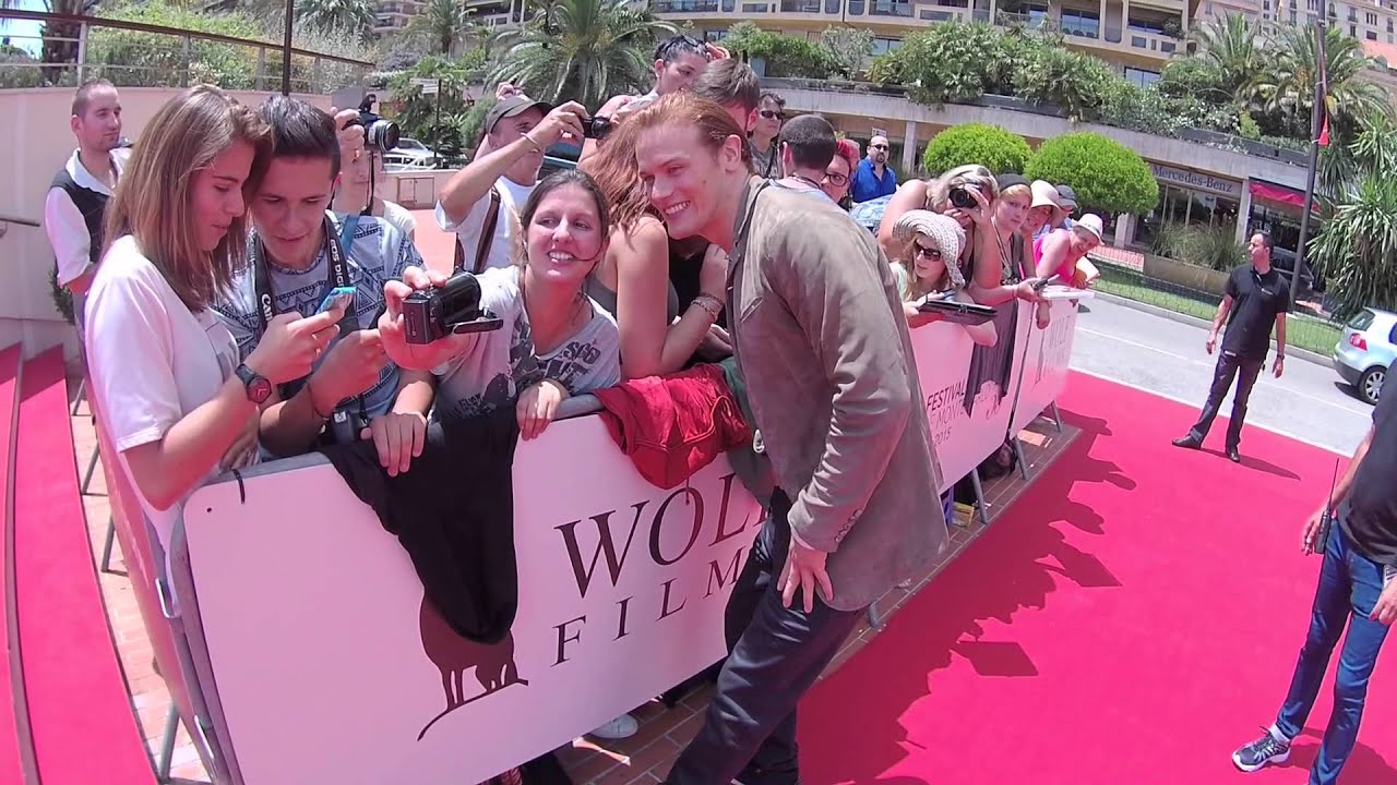 Inside Festival 2015 - Happy Sam Heughan (Outlander) !