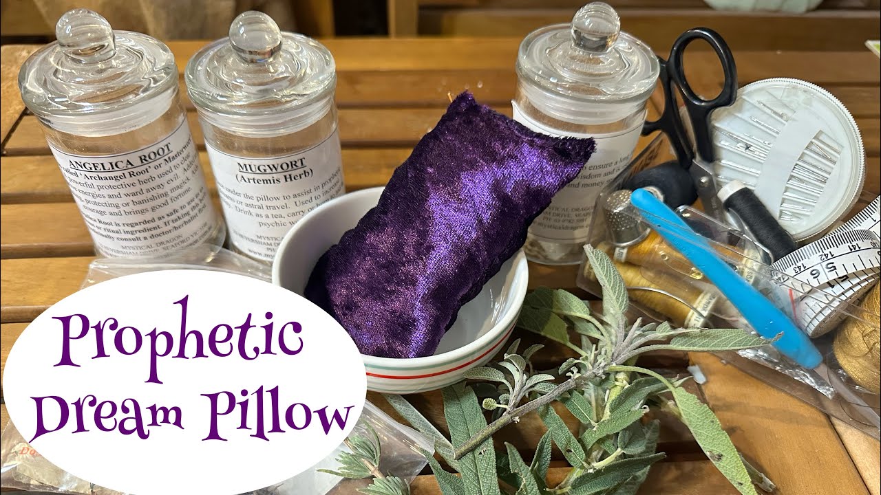 Making a Prophetic Dream Pillow for Winter Solstice