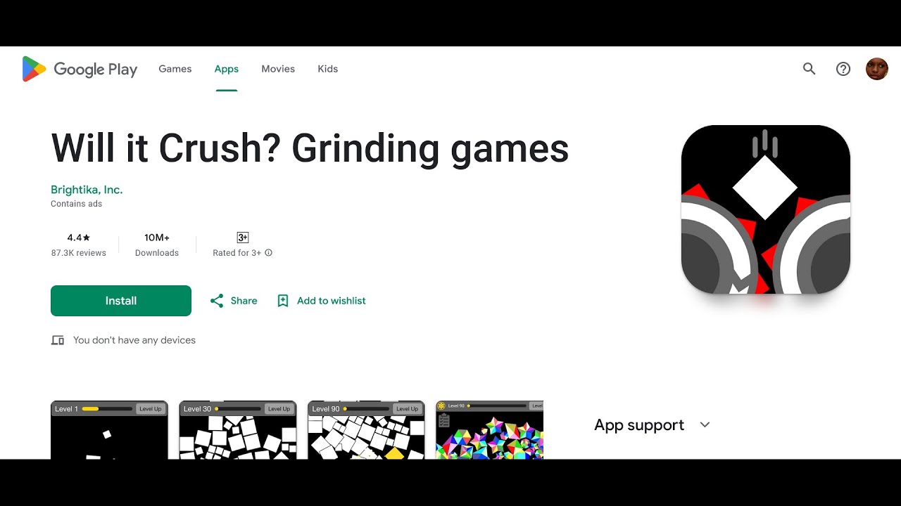 Will it Crush Grinding game App. Will It Crush Game - Will It Crush Money - Withdraw Payment Proof