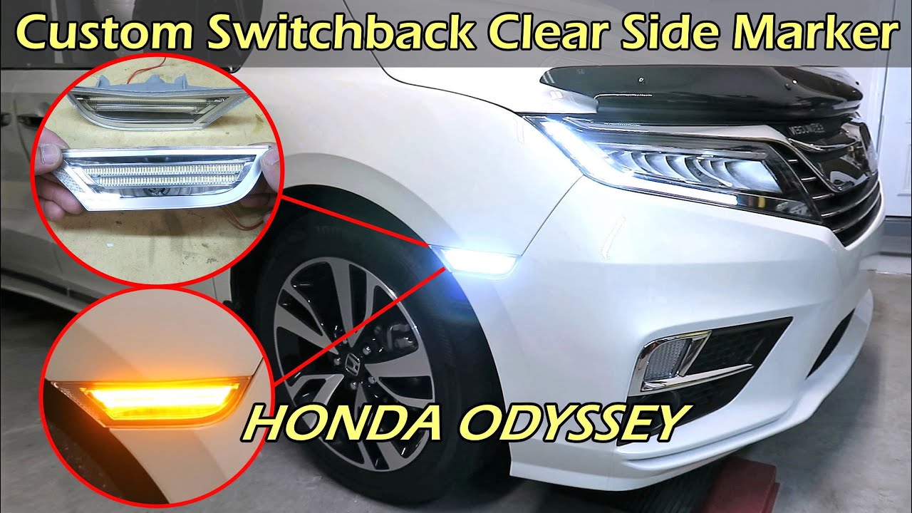 Custom Switchback Clear Side Marker For Honda Odyssey