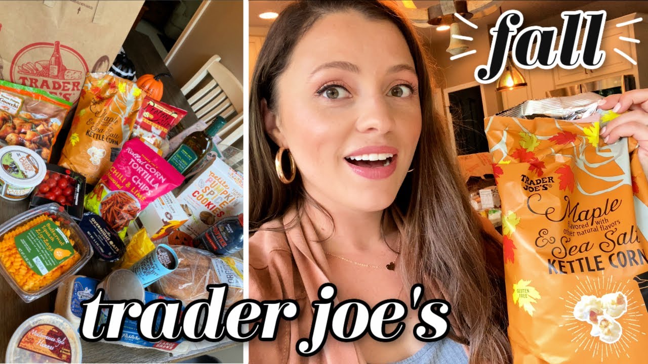 Trader Joe's FALL Grocery Haul 2020 // WELP....I should have bought 5 bags